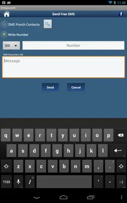 Smspunch android App screenshot 5